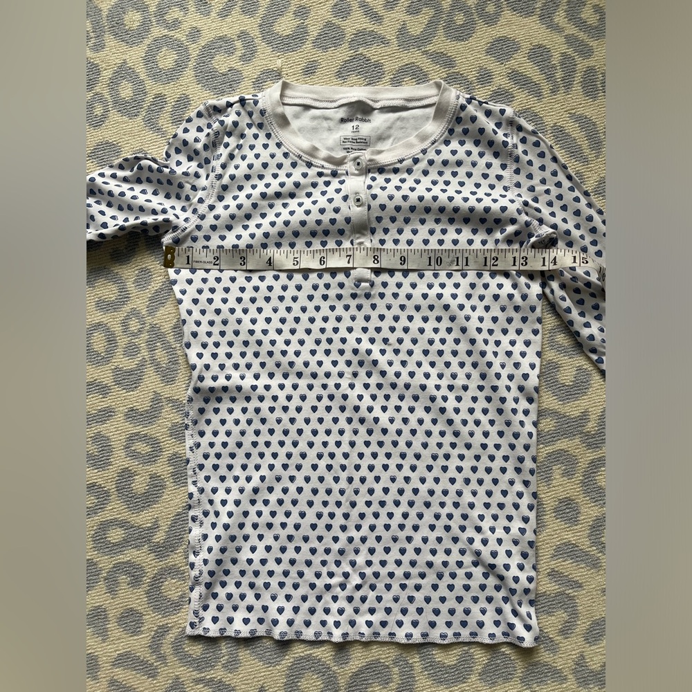 Roller Rabbit Pajama Set Size 12 - Picture 3 of 6